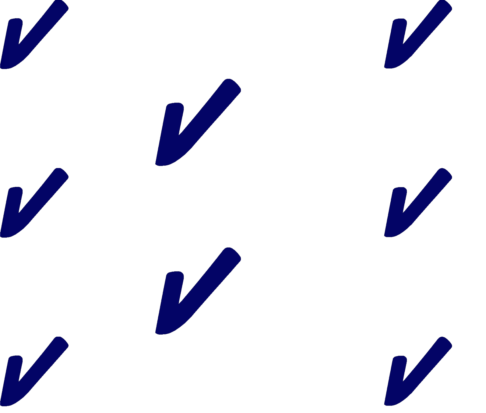 Pattern of checkmark